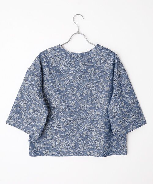 Denim Denim Denim / デニム デニム デニム シャツ・ブラウス | リバティ七分袖シャツ | 詳細1