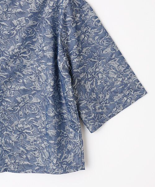 Denim Denim Denim / デニム デニム デニム シャツ・ブラウス | リバティ七分袖シャツ | 詳細3