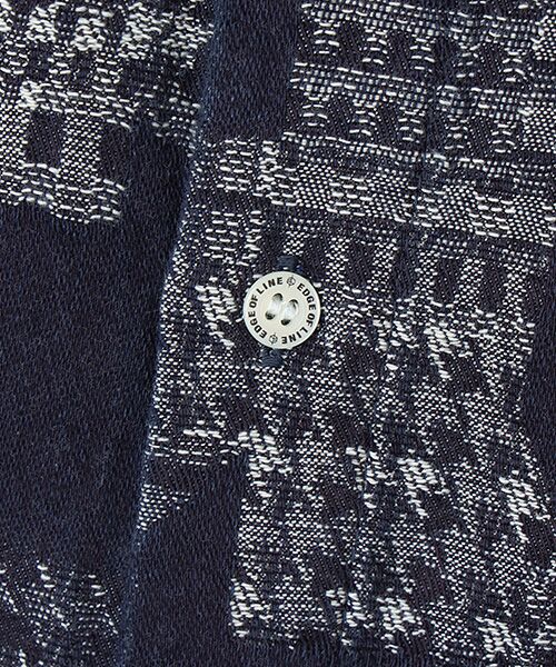 Denim Denim Denim / デニム デニム デニム シャツ・ブラウス | ノーカラージャガードデニムシャツ | 詳細4