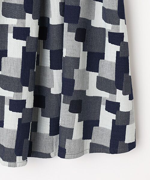 Denim Denim Denim / デニム デニム デニム デニムスカート | パッチワークタックロングスカート | 詳細3