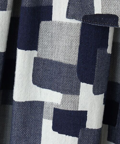 Denim Denim Denim / デニム デニム デニム デニムスカート | パッチワークタックロングスカート | 詳細5