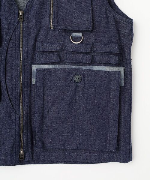 Denim Denim Denim / デニム デニム デニム ベスト | アドベンチャーベスト | 詳細4