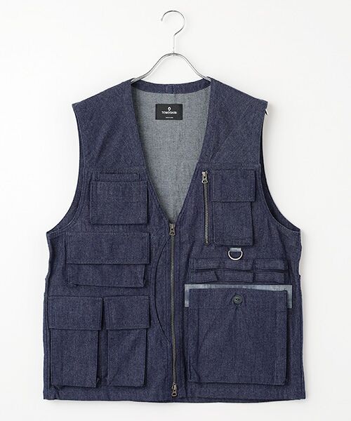 Denim Denim Denim / デニム デニム デニム ベスト | アドベンチャーベスト（ネイビー）