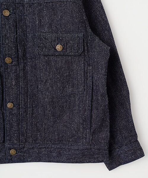 Denim Denim Denim / デニム デニム デニム Gジャン・デニムジャケット | シルク混デニムブルゾン | 詳細3
