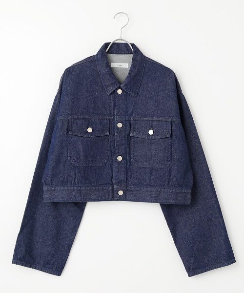 Denim Denim Denim / デニム デニム デニム Gジャン・デニムジャケット | クロップド丈デニムジャケット（インディゴ）
