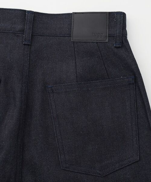 Denim Denim Denim / デニム デニム デニム デニムパンツ | ハイウエストワイドバギーデニムパンツ | 詳細3