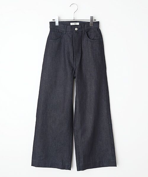 Denim Denim Denim / デニム デニム デニム デニムパンツ | ハイウエストワイドバギーデニムパンツ（リジッド）