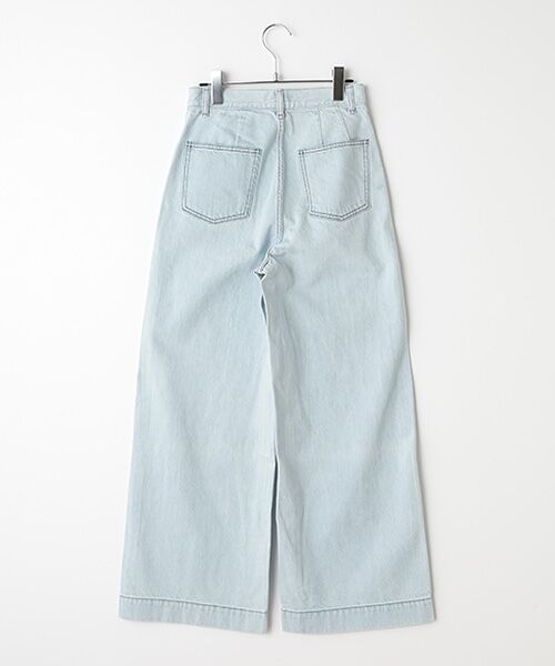 Denim Denim Denim / デニム デニム デニム デニムパンツ | ハイウエストワイドバギーデニムパンツ | 詳細1