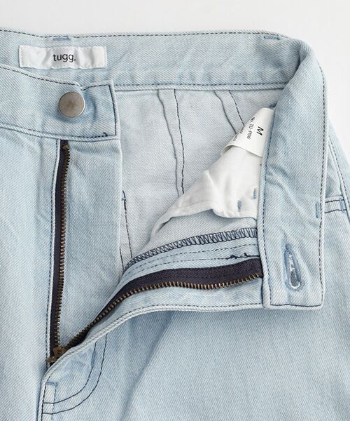 Denim Denim Denim / デニム デニム デニム デニムパンツ | ハイウエストワイドバギーデニムパンツ | 詳細5