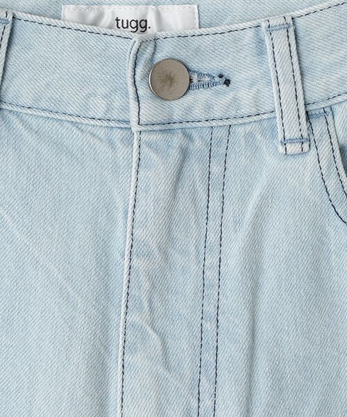 Denim Denim Denim / デニム デニム デニム デニムパンツ | ハイウエストワイドバギーデニムパンツ | 詳細6