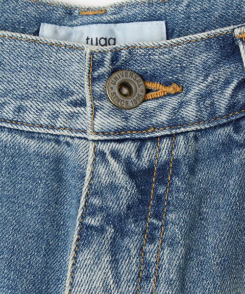 Denim Denim Denim / デニム デニム デニム デニムパンツ | ルーズストレートジーンズ | 詳細6