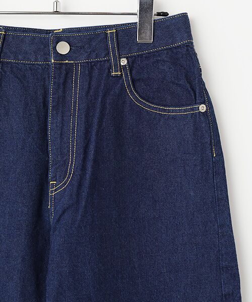 Denim Denim Denim / デニム デニム デニム デニムパンツ | ハイウエストセルヴィッチデニムパンツ | 詳細2