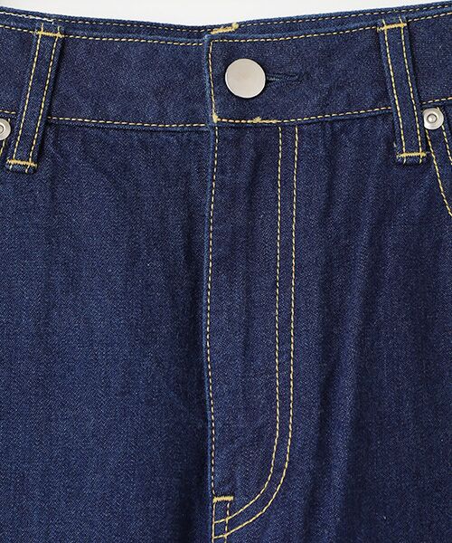 Denim Denim Denim / デニム デニム デニム デニムパンツ | ハイウエストセルヴィッチデニムパンツ | 詳細7