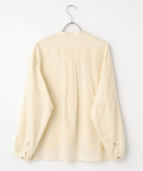 Denim Denim Denim / デニム デニム デニム シャツ・ブラウス | FDTバンドカラーゆったりシャツ | 詳細1