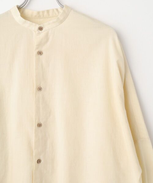 Denim Denim Denim / デニム デニム デニム シャツ・ブラウス | FDTバンドカラーゆったりシャツ | 詳細2