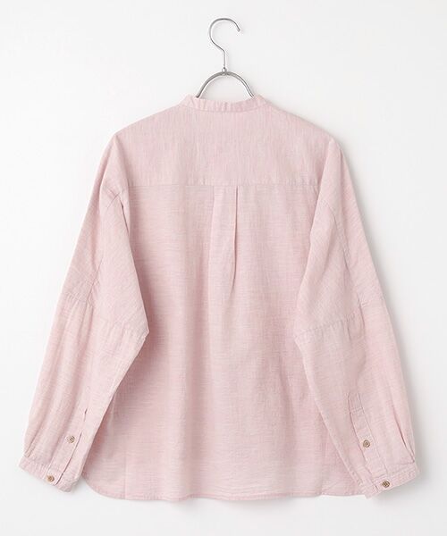 Denim Denim Denim / デニム デニム デニム シャツ・ブラウス | OGバンドカラーゆったりシャツ | 詳細1