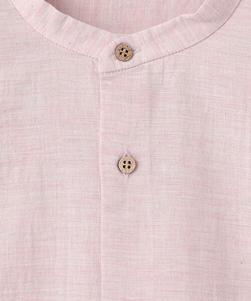 Denim Denim Denim / デニム デニム デニム シャツ・ブラウス | OGバンドカラーゆったりシャツ | 詳細4