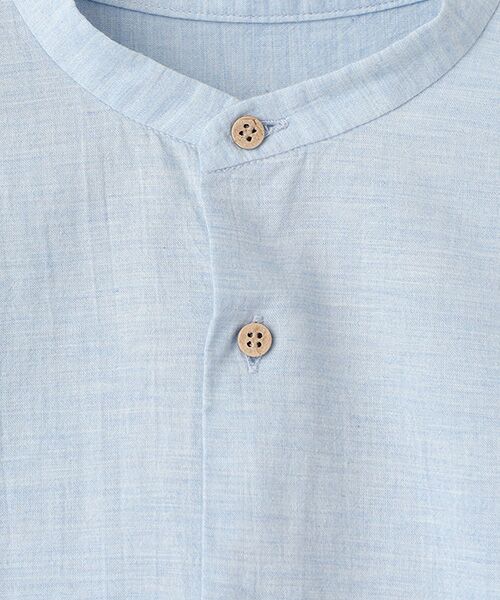 Denim Denim Denim / デニム デニム デニム シャツ・ブラウス | OGバンドカラーゆったりシャツ | 詳細5