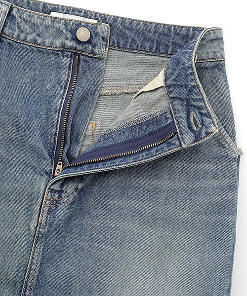 Denim Denim Denim / デニム デニム デニム デニムスカート | サイドフリルデニムスカート  | 詳細5