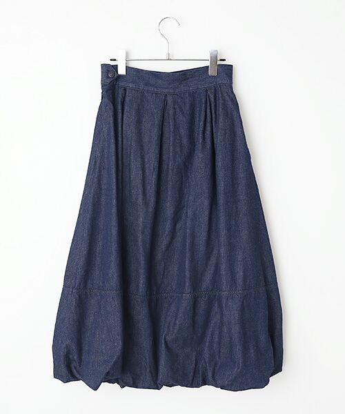 Denim Denim Denim / デニム デニム デニム デニムスカート | タックバルーンデニムスカート | 詳細1