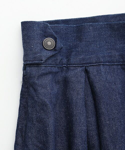Denim Denim Denim / デニム デニム デニム デニムスカート | タックバルーンデニムスカート | 詳細2