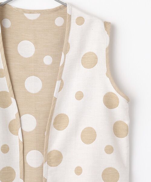 Denim Denim Denim / デニム デニム デニム ベスト | リバーシブルジレ | 詳細2