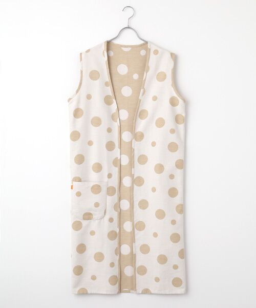Denim Denim Denim / デニム デニム デニム ベスト | リバーシブルジレ（ドット）