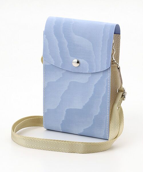 Denim Denim Denim / デニム デニム デニム モバイルケース | スマホサコッシュM（ライトブルー）