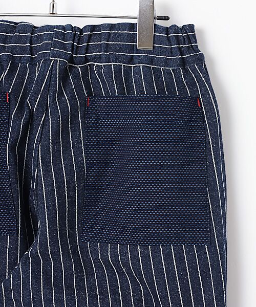 Denim Denim Denim / デニム デニム デニム チノ・ワークパンツ | ストライプイージーパンツ | 詳細3