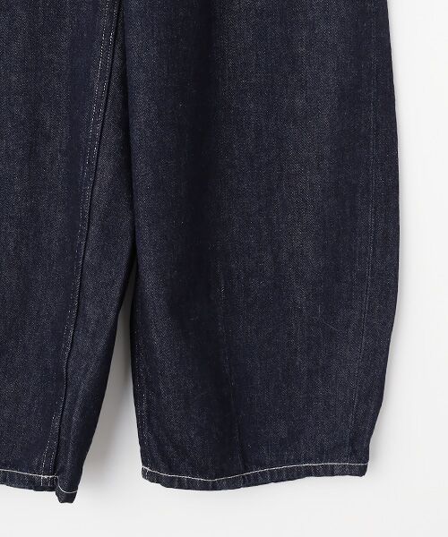 Denim Denim Denim / デニム デニム デニム デニムパンツ | バレルレッグイージーパンツ | 詳細4