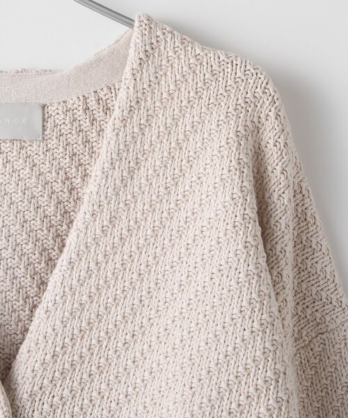 DENIM STYLE LAB / デニムスタイルラボ ニット・セーター | cotton middle knit cardigan | 詳細3
