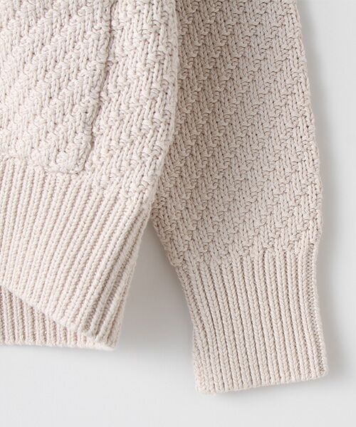 DENIM STYLE LAB / デニムスタイルラボ ニット・セーター | cotton middle knit cardigan | 詳細4