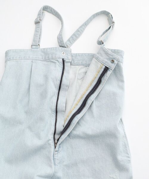 DENIM STYLE LAB / デニムスタイルラボ サロペット・オールインワン | デニムタックサロペット | 詳細7
