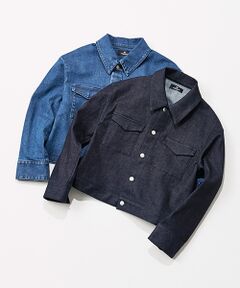 DENIM STYLE LAB / デニムスタイルラボ Gジャン・デニムジャケット | デニムジャケット（CROPPED SOUTIEN COLLAR JACKET）