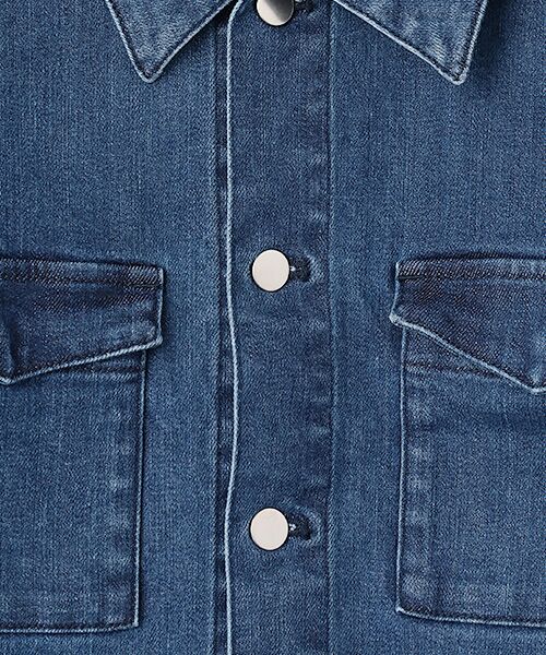 DENIM STYLE LAB / デニムスタイルラボ Gジャン・デニムジャケット | デニムジャケット(CROPPED SOUTIEN COLLAR JACKET) | 詳細2