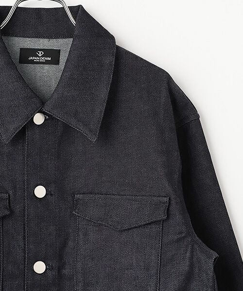 DENIM STYLE LAB / デニムスタイルラボ Gジャン・デニムジャケット | デニムジャケット(CROPPED SOUTIEN COLLAR JACKET) | 詳細5
