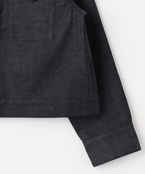 DENIM STYLE LAB / デニムスタイルラボ Gジャン・デニムジャケット | デニムジャケット(CROPPED SOUTIEN COLLAR JACKET) | 詳細6