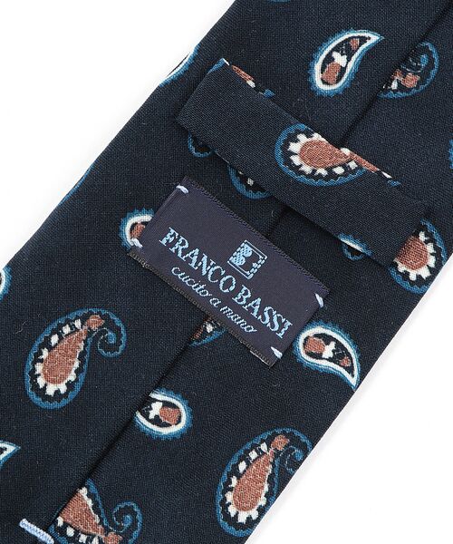 DESIGNWORKS / デザインワークス ネクタイ | FRANCO BASSI／フランコバッシ　ペイズリー柄　U181-D24 | 詳細3