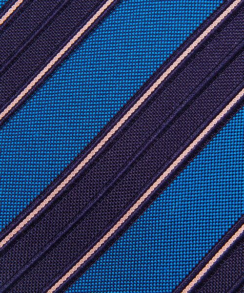 DESIGNWORKS / デザインワークス ネクタイ | ATELIER F&B　ネクタイ　レールストライプ　ブルー | 詳細6