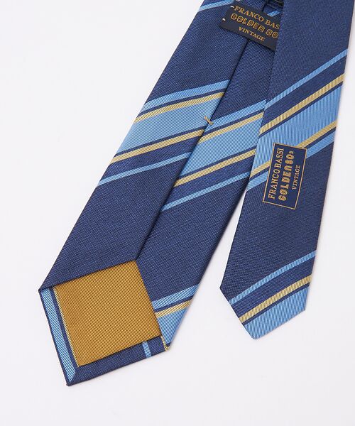 DESIGNWORKS / デザインワークス ネクタイ | FRANCO BASSI “GOLDEN80s Vintage” ストライプ柄ネ | 詳細2