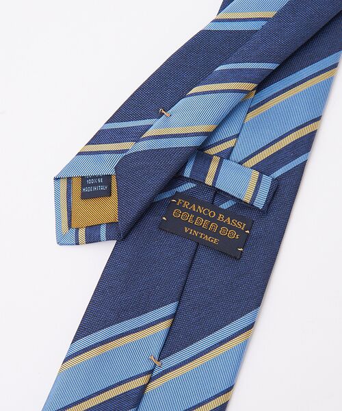 DESIGNWORKS / デザインワークス ネクタイ | FRANCO BASSI “GOLDEN80s Vintage” ストライプ柄ネ | 詳細3