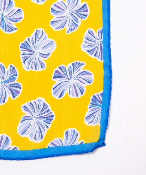 DESIGNWORKS / デザインワークス バンダナ・スカーフ | ATELIER F&B ポケットチーフ　フラワー柄 | 詳細2