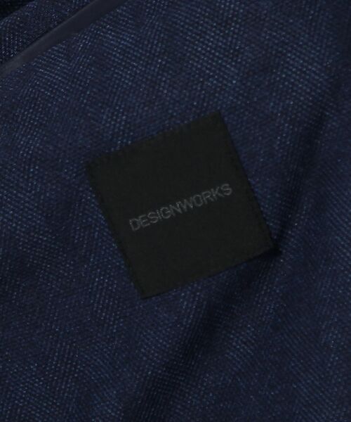 DESIGNWORKS / デザインワークス テーラードジャケット | 【セットアップ対応】メッシュジャージ ヘリンボーン ジャケット | 詳細24
