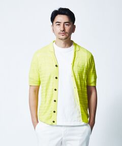 DESIGNWORKS / デザインワークス シャツ・ブラウス | roberto collina / ロベルトコリーナ 半袖ニットシャツ