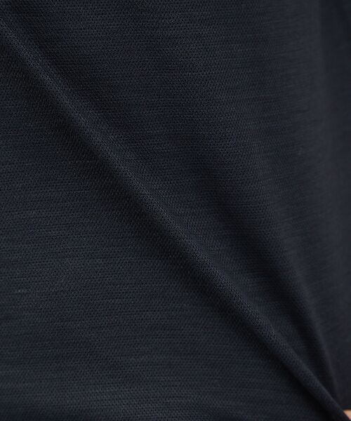 DESIGNWORKS / デザインワークス Tシャツ | 【SOLOTEX】ラミーソロダブルフェイス モックネック 半袖 カットソー | 詳細12