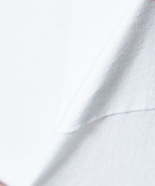 DESIGNWORKS / デザインワークス Tシャツ | シルク/コットン ポケット付き ヘンリーネック 長袖Tシャツ | 詳細1
