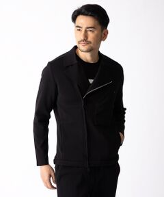 DESIGNWORKS / デザインワークス ブルゾン | コットンソロテックス ニットライダース