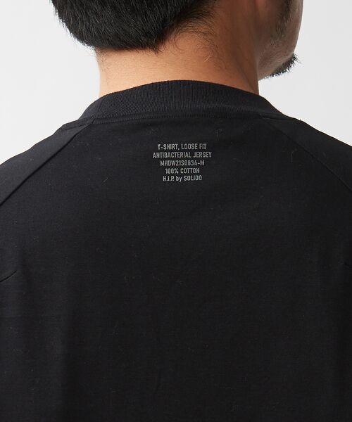 DESIGNWORKS / デザインワークス Tシャツ | H.I.P SOLIDO×DESIGNWORKS ノンストレス クルーネック半袖 | 詳細11