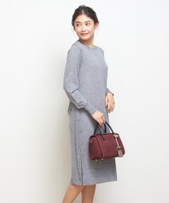 DESIGNWORKS / デザインワークス ワンピース | サイドボタンニットワンピース