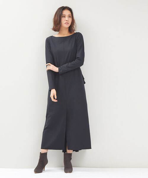 DESIGNWORKS / デザインワークス ワンピース | ウエストペプラムロングワンピース | 詳細12